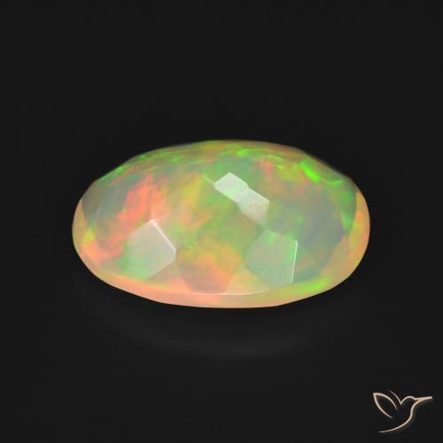 Opal Gemstone in 14 x 10 mm (calibrated) Size for Sale, Opal Stone in Multicolor Color