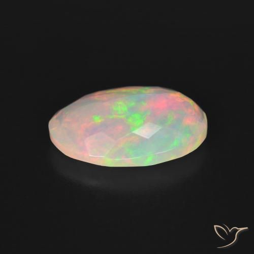 Opal Gemstone in 14 x 10 mm (calibrated) Size for Sale, Opal Stone in Multicolor Color