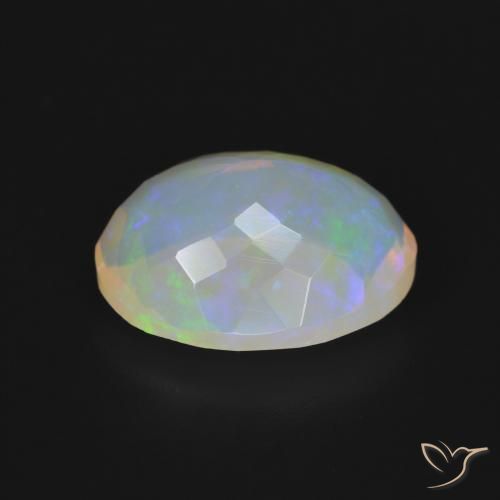 Opal Gemstone in 13 x 10.2 mm Size for Sale, Opal Stone in Multicolor Color