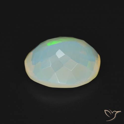 Opal Gemstone in 11.7 x 9.5 mm Size for Sale, Opal Stone in Multicolor Color