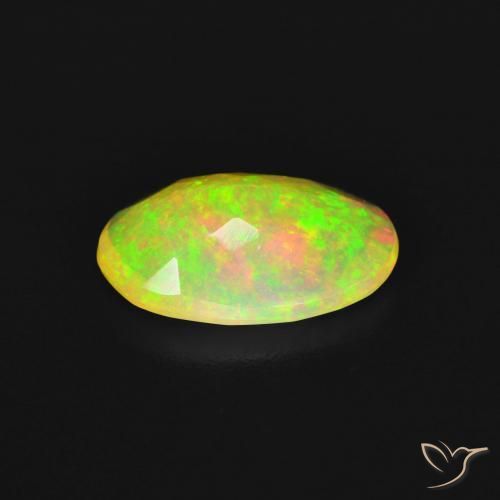 Opal Gemstone in 11.2 x 7.4 mm Size for Sale, Opal Stone in Multicolor Color