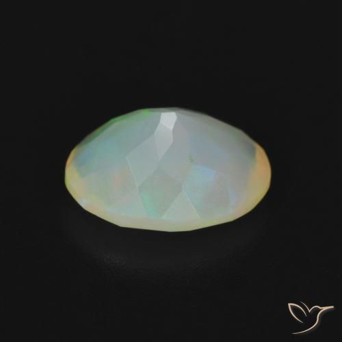 Opal Gemstone in 9 x 7 mm (calibrated) Size for Sale, Opal Stone in Multicolor Color