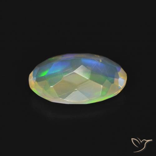 Opal Gemstone in 9.6 x 6.3 mm Size for Sale, Opal Stone in Multicolor Color