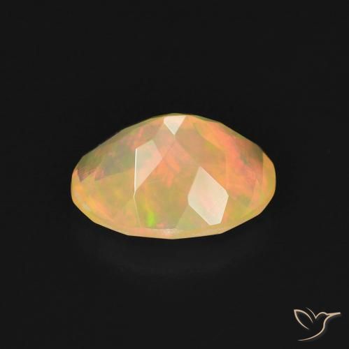 Opal Gemstone in 9 x 7 mm (calibrated) Size for Sale, Opal Stone in Multicolor Color