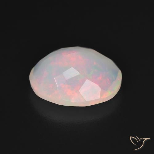 Opal Gemstone in 12 x 10 mm (calibrated) Size for Sale, Opal Stone in Multicolor Color