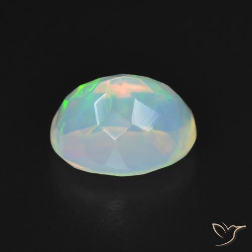 Opal Gemstone in 9 x 7 mm (calibrated) Size for Sale, Opal Stone in Multicolor Color