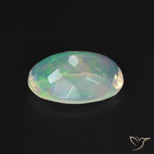 Opal Gemstone in 10.9 x 7.2 mm Size for Sale, Opal Stone in Multicolor Color