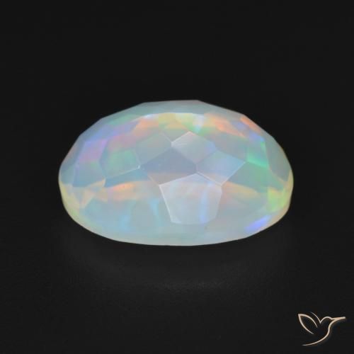 Opal Gemstone in 12 x 8 mm (calibrated) Size for Sale, Opal Stone in Multicolor Color