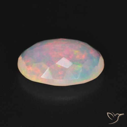 Opal Gemstone in 14 x 10 mm (calibrated) Size for Sale, Opal Stone in Multicolor Color