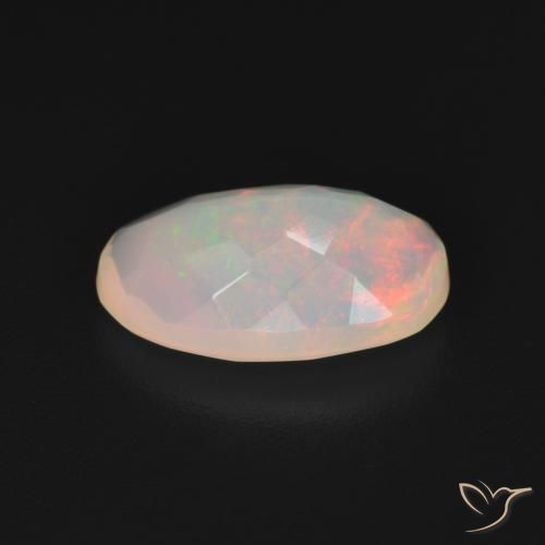 Opal Gemstone in 11.6 x 8.4 mm Size for Sale, Opal Stone in Multicolor Color