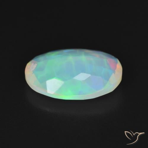 Opal Gemstone in 12.1 x 8.8 mm Size for Sale, Opal Stone in Multicolor Color