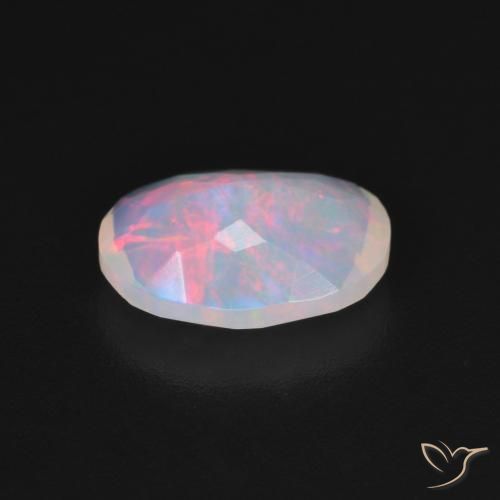 Opal Gemstone in 10 x 7 mm (calibrated) Size for Sale, Opal Stone in Multicolor Color