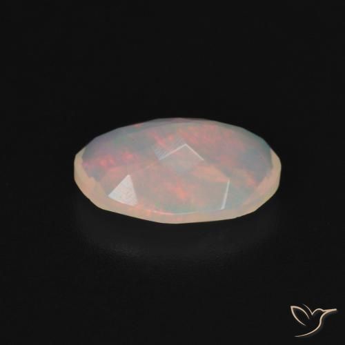 Opal Gemstone in 9.9 x 6.6 mm Size for Sale, Opal Stone in Multicolor Color