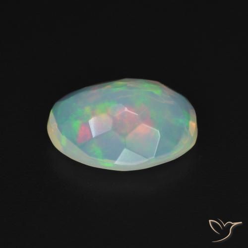 Opal Gemstone in 10 x 8 mm (calibrated) Size for Sale, Opal Stone in Multicolor Color
