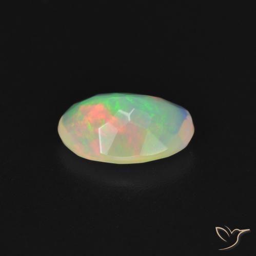 Opal Gemstone in 9.3 x 6.7 mm Size for Sale, Opal Stone in Multicolor Color