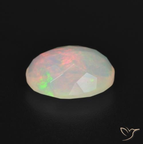 Opal Gemstone in 10.8 x 8.1 mm Size for Sale, Opal Stone in Multicolor Color