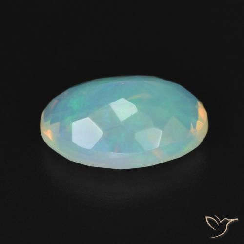 Opal Gemstone in 11.8 x 8.6 mm Size for Sale, Opal Stone in Multicolor Color