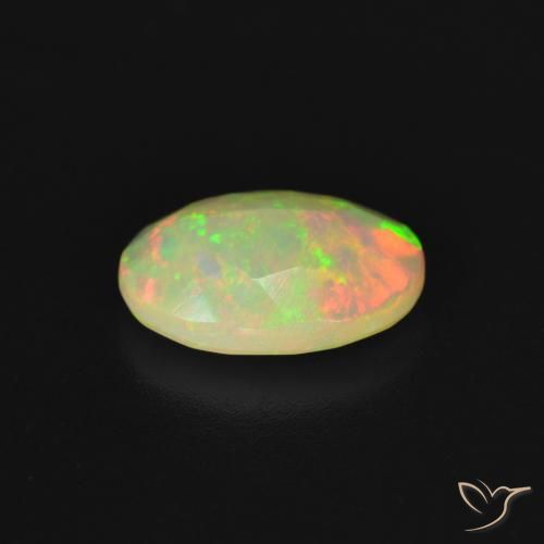 Opal Gemstone in 10.1 x 7.3 mm Size for Sale, Opal Stone in Multicolor Color