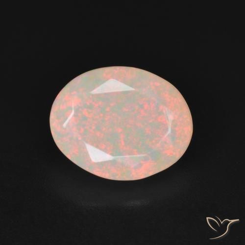 1.89ct Natural Multicolor Opal, Oval, Translucent, Photo A
