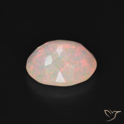Opal Gemstone in 10 x 8 mm (calibrated) Size for Sale, Opal Stone in Multicolor Color