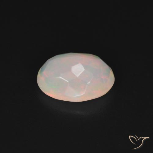 Opal Gemstone in 9 x 7 mm (calibrated) Size for Sale, Opal Stone in Multicolor Color