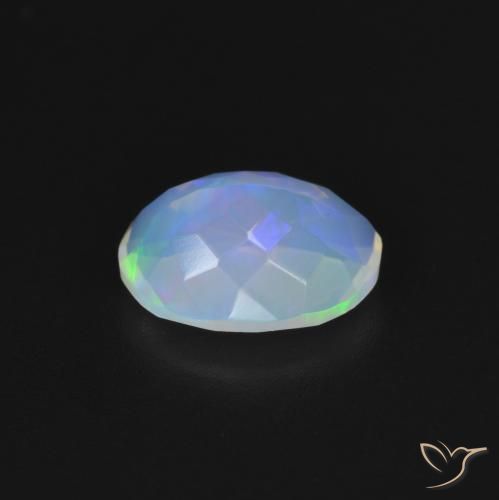 Opal Gemstone in 9.5 x 7.1 mm Size for Sale, Opal Stone in Multicolor Color