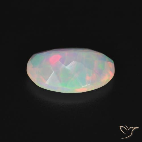 Opal Gemstone in 11.9 x 8.9 mm Size for Sale, Opal Stone in Multicolor Color
