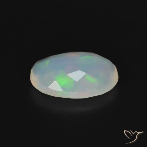 Opal Gemstone in 12 x 8.6 mm Size for Sale, Opal Stone in Multicolor Color