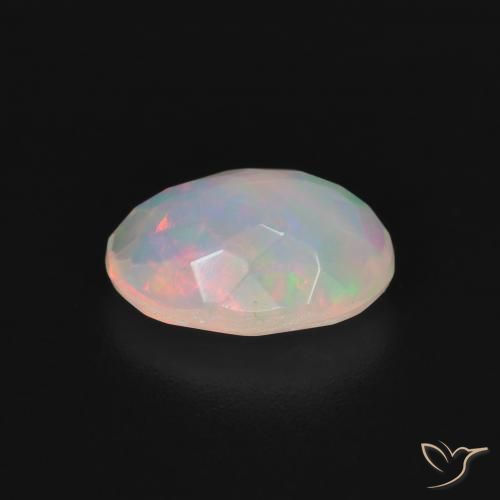 Opal Gemstone in 10 x 7 mm (calibrated) Size for Sale, Opal Stone in Multicolor Color
