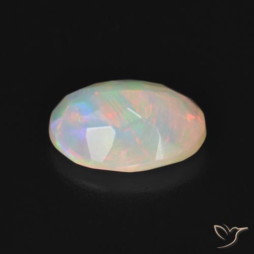 Opal Gemstone in 10 x 8 mm (calibrated) Size for Sale, Opal Stone in Multicolor Color