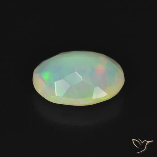 Opal Gemstone in 9.3 x 7.3 mm Size for Sale, Opal Stone in Multicolor Color
