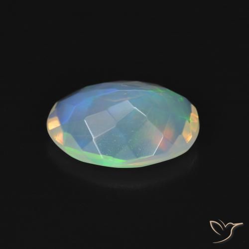 Opal Gemstone in 11.6 x 8.8 mm Size for Sale, Opal Stone in Multicolor Color