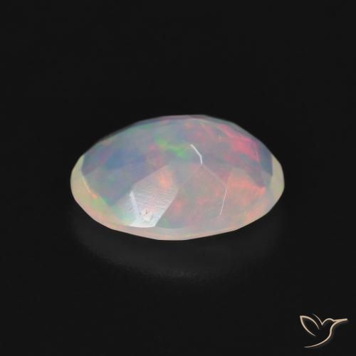 Opal Gemstone in 10 x 8 mm (calibrated) Size for Sale, Opal Stone in Multicolor Color