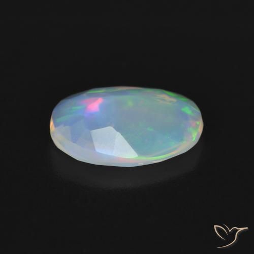 Opal Gemstone in 11.2 x 8.5 mm Size for Sale, Opal Stone in Multicolor Color