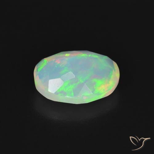 Opal Gemstone in 10 x 8 mm (calibrated) Size for Sale, Opal Stone in Multicolor Color