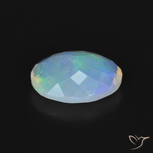 Opal Gemstone in 11 x 9 mm (calibrated) Size for Sale, Opal Stone in Multicolor Color