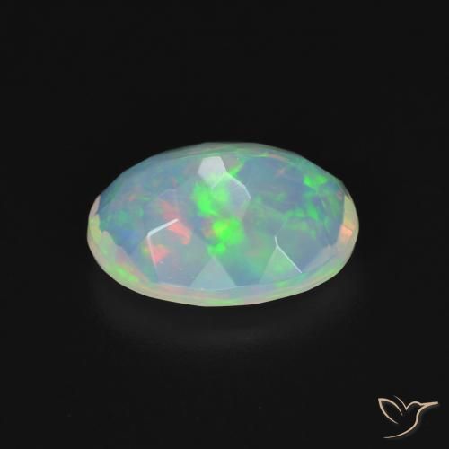 Opal Gemstone in 10.7 x 7.8 mm Size for Sale, Opal Stone in Multicolor Color