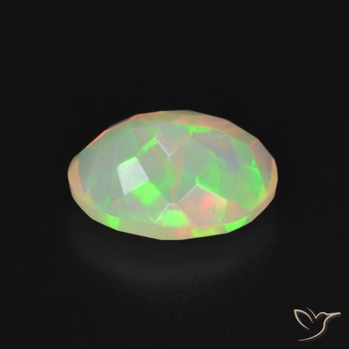 Opal Gemstone in 9.5 x 6.9 mm Size for Sale, Opal Stone in Multicolor Color