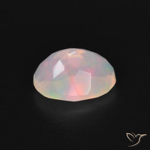 Opal Gemstone in 9 x 7 mm (calibrated) Size for Sale, Opal Stone in Multicolor Color
