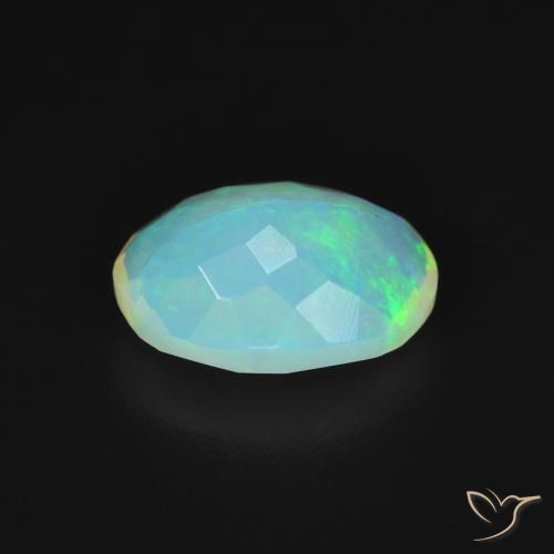 Opal Gemstone in 10 x 7 mm (calibrated) Size for Sale, Opal Stone in Multicolor Color