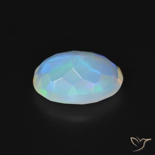 Opal Gemstone in 10.6 x 8.2 mm Size for Sale, Opal Stone in Multicolor Color