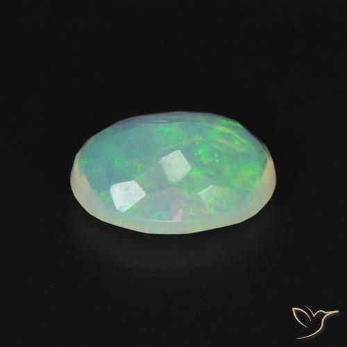 Opal Gemstone in 11 x 9 mm (calibrated) Size for Sale, Opal Stone in Multicolor Color