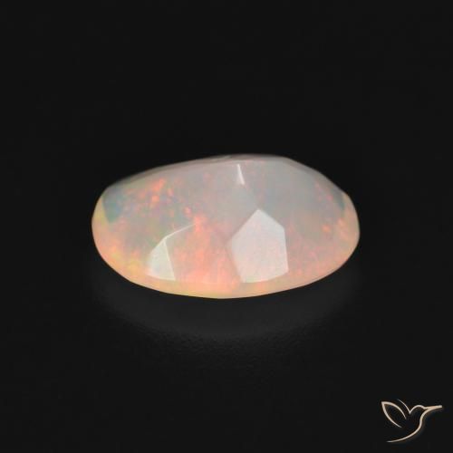 Opal Gemstone in 10.5 x 7.8 mm Size for Sale, Opal Stone in Multicolor Color