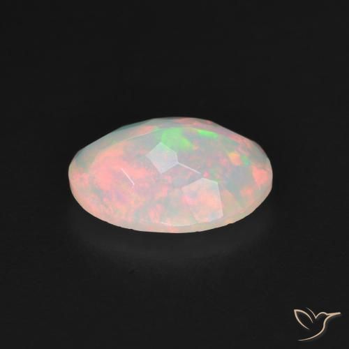 Opal Gemstone in 10 x 7 mm (calibrated) Size for Sale, Opal Stone in Multicolor Color