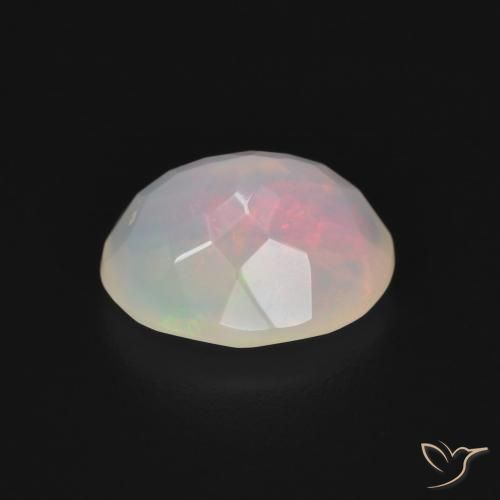 Opal Gemstone in 10 x 8 mm (calibrated) Size for Sale, Opal Stone in Multicolor Color