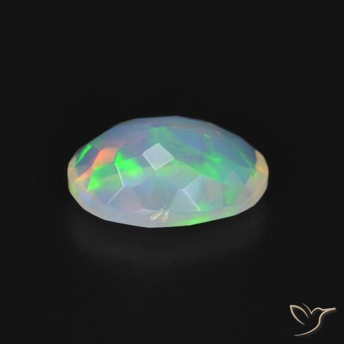 Opal Gemstone in 10 x 7 mm (calibrated) Size for Sale, Opal Stone in Multicolor Color
