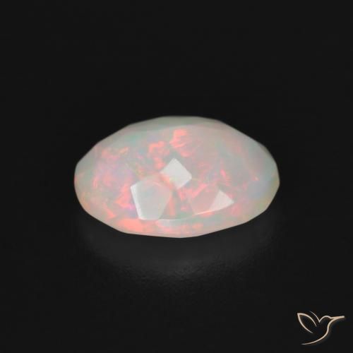 Opal Gemstone in 10 x 8 mm (calibrated) Size for Sale, Opal Stone in Multicolor Color