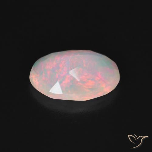 Opal Gemstone in 10 x 8 mm (calibrated) Size for Sale, Opal Stone in Multicolor Color