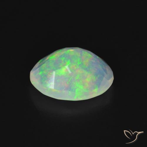 Opal Gemstone in 10 x 8 mm (calibrated) Size for Sale, Opal Stone in Multicolor Color