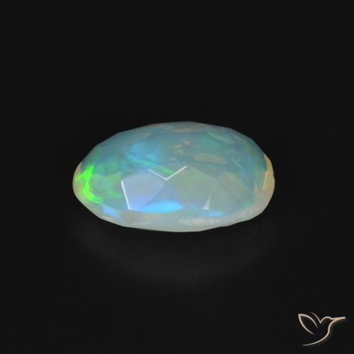 Opal Gemstone in 9.2 x 6.6 mm Size for Sale, Opal Stone in Multicolor Color